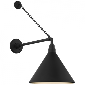 Academy 17.5'' Anchored Mack Barn Light (279|TOB 2813MBK/S11-MBK)