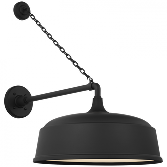 Academy 17.5'' Anchored Mack Barn Light (279|TOB 2813MBK/S7-MBK)