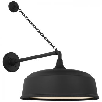 Academy 17.5'' Anchored Mack Barn Light (279|TOB 2813MBK/S7-MBK)