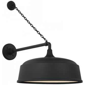 Academy 17.5'' Anchored Mack Barn Light (279|TOB 2813MBK/S7-MBK)
