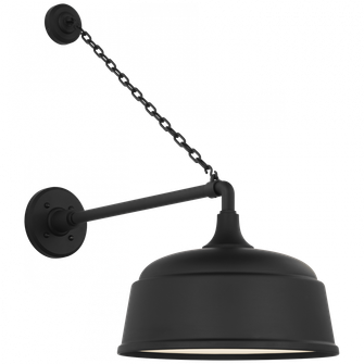 Academy 17.5'' Anchored Mack Barn Light (279|TOB 2813MBK/S6-MBK)