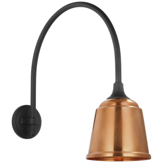 Academy 19.5'' Arched Mack Barn Light (279|TOB 2815MBK/S5-SC)