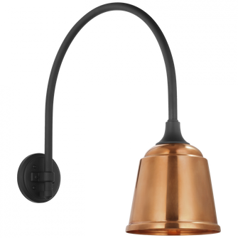 Academy 19.5'' Arched Mack Barn Light (279|TOB 2815MBK/S5-SC)