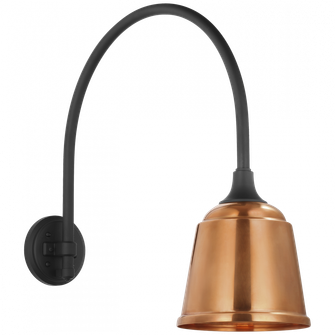 Academy 19.5'' Arched Mack Barn Light (279|TOB 2815MBK/S5-SC)