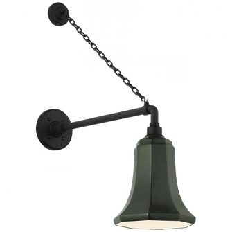 Academy 17.5'' Anchored Mack Barn Light (279|TOB 2813MBK/S8-G)