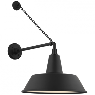 Academy 17.5'' Anchored Mack Barn Light (279|TOB 2813MBK/S2-MBK)