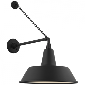 Academy 17.5'' Anchored Mack Barn Light (279|TOB 2813MBK/S2-MBK)