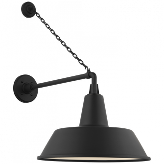 Academy 17.5'' Anchored Mack Barn Light (279|TOB 2813MBK/S2-MBK)