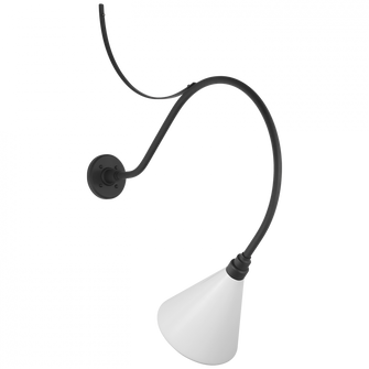 Academy 26.5'' Anchored Larrabee Barn Light (279|TOB 2806MBK/S10-WHT)