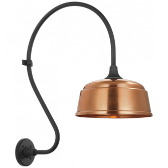 Academy 18'' Larrabee Barn Light (279|TOB 2805MBK/S6-SC)