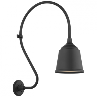 Academy 18'' Larrabee Barn Light (279|TOB 2805MBK/S5-MBK)