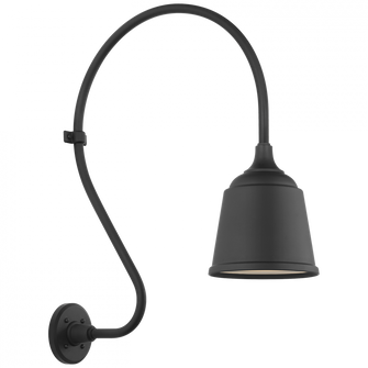 Academy 18'' Larrabee Barn Light (279|TOB 2805MBK/S5-MBK)