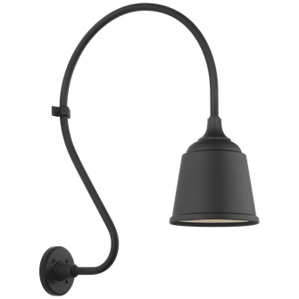 Academy 18'' Larrabee Barn Light (279|TOB 2805MBK/S5-MBK)