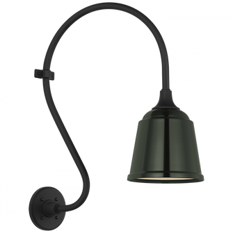 Academy 15'' Larrabee Barn Light (279|TOB 2804MBK/S5-G)