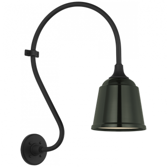 Academy 15'' Larrabee Barn Light (279|TOB 2804MBK/S5-G)