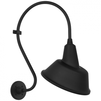 Academy 15'' Larrabee Barn Light (279|TOB 2804MBK/S3-MBK)