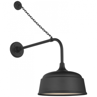Academy 20'' Anchored Rex Barn Light (279|TOB 2810MBK/S6-MBK)