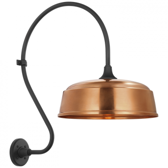 Academy 18'' Larrabee Barn Light (279|TOB 2805MBK/S7-SC)