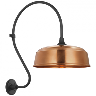 Academy 18'' Larrabee Barn Light (279|TOB 2805MBK/S7-SC)