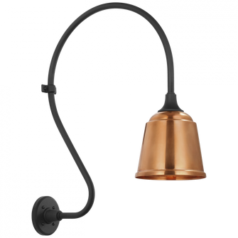 Academy 18'' Larrabee Barn Light (279|TOB 2805MBK/S5-SC)