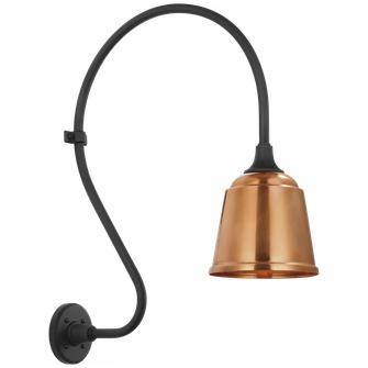 Academy 18'' Larrabee Barn Light (279|TOB 2805MBK/S5-SC)