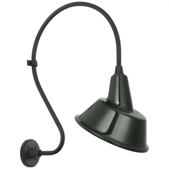 Academy 18'' Larrabee Barn Light (279|TOB 2805MBK/S3-G)