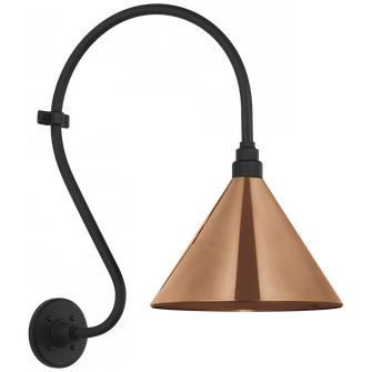 Academy 15'' Larrabee Barn Light (279|TOB 2804MBK/S11-SC)