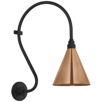 Academy 15'' Larrabee Barn Light (279|TOB 2804MBK/S10-SC)