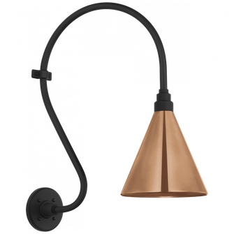 Academy 15'' Larrabee Barn Light (279|TOB 2804MBK/S10-SC)