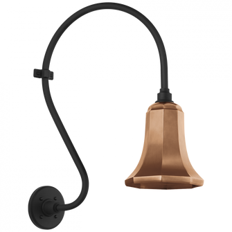 Academy 15'' Larrabee Barn Light (279|TOB 2804MBK/S8-SC)