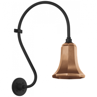 Academy 15'' Larrabee Barn Light (279|TOB 2804MBK/S8-SC)