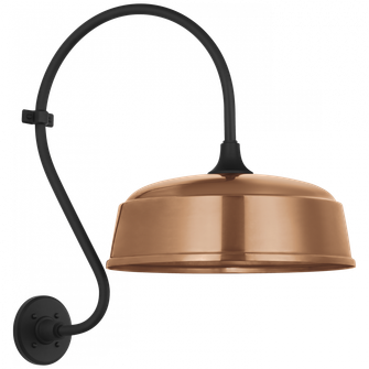 Academy 15'' Larrabee Barn Light (279|TOB 2804MBK/S7-SC)