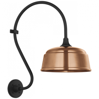 Academy 15'' Larrabee Barn Light (279|TOB 2804MBK/S6-SC)