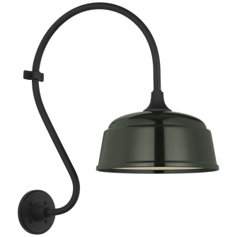 Academy 15'' Larrabee Barn Light (279|TOB 2804MBK/S6-G)