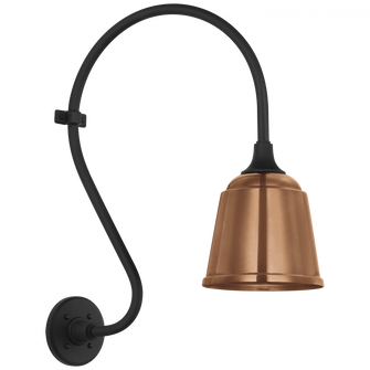 Academy 15'' Larrabee Barn Light (279|TOB 2804MBK/S5-SC)