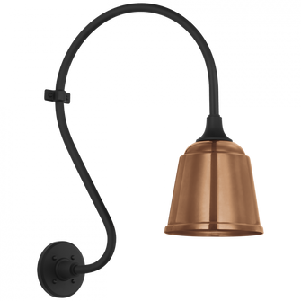 Academy 15'' Larrabee Barn Light (279|TOB 2804MBK/S5-SC)