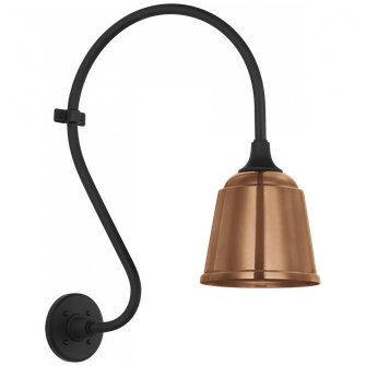 Academy 15'' Larrabee Barn Light (279|TOB 2804MBK/S5-SC)