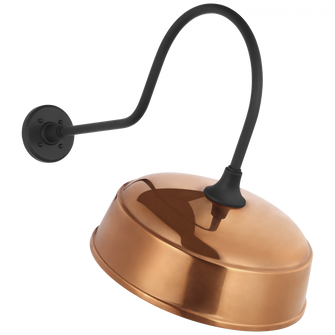 Academy 26'' Angled Flynn Barn Light (279|TOB 2803MBK/S7-SC)