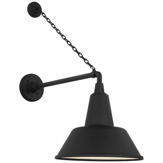 Academy 17.5'' Anchored Mack Barn Light (279|TOB 2813MBK/S1-MBK)