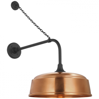 Academy 20'' Anchored Rex Barn Light (279|TOB 2810MBK/S7-SC)