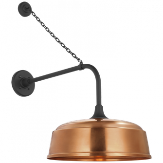 Academy 20'' Anchored Rex Barn Light (279|TOB 2810MBK/S7-SC)