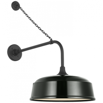 Academy 20'' Anchored Rex Barn Light (279|TOB 2810MBK/S7-G)