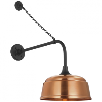 Academy 20'' Anchored Rex Barn Light (279|TOB 2810MBK/S6-SC)