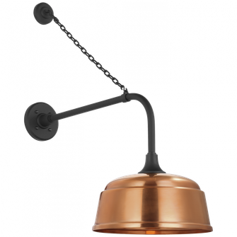 Academy 20'' Anchored Rex Barn Light (279|TOB 2810MBK/S6-SC)