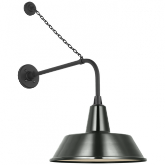 Academy 20'' Anchored Rex Barn Light (279|TOB 2810MBK/S2-G)