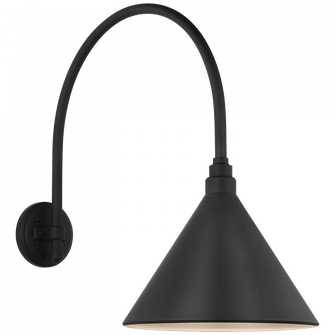 Academy 19.5'' Arched Mack Barn Light (279|TOB 2815MBK/S11-MBK)