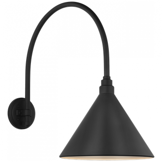 Academy 19.5'' Arched Mack Barn Light (279|TOB 2815MBK/S11-MBK)