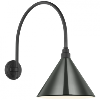 Academy 19.5'' Arched Mack Barn Light (279|TOB 2815MBK/S11-G)