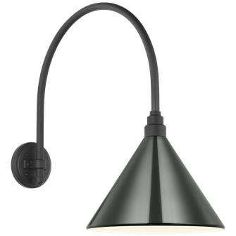 Academy 19.5'' Arched Mack Barn Light (279|TOB 2815MBK/S11-G)