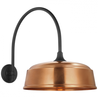 Academy 19.5'' Arched Mack Barn Light (279|TOB 2815MBK/S7-SC)